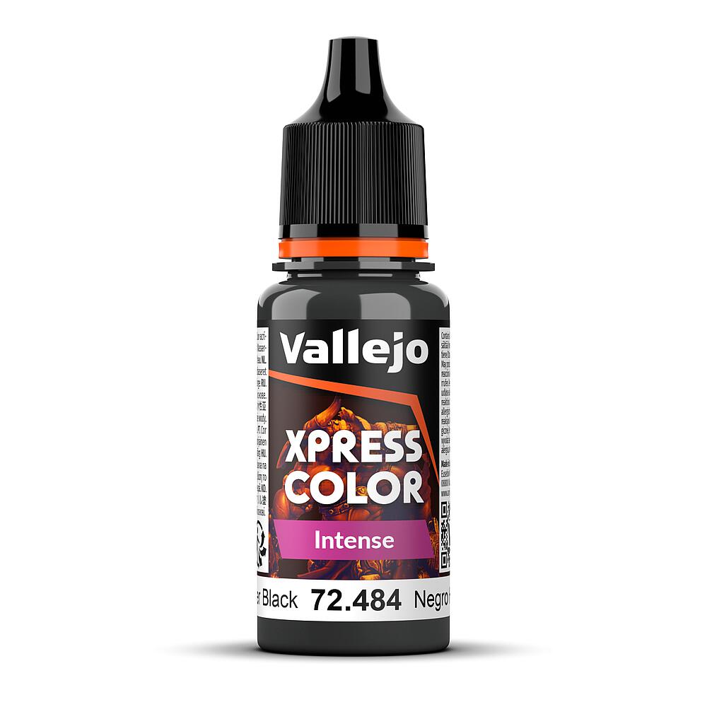 [VALLEJO 72484  ] VALLEJO 72484  Noir Hospitaliter Intense, 18 ml 