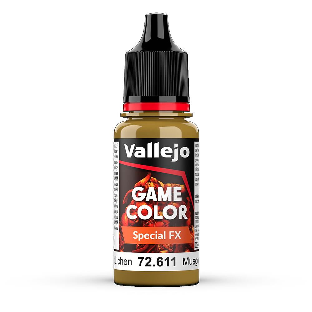 VALLEJO 72611  Mousse et lichen, 18 ml 