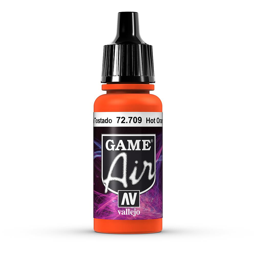 VALLEJO 72709  Orange chaude, 17 ml 