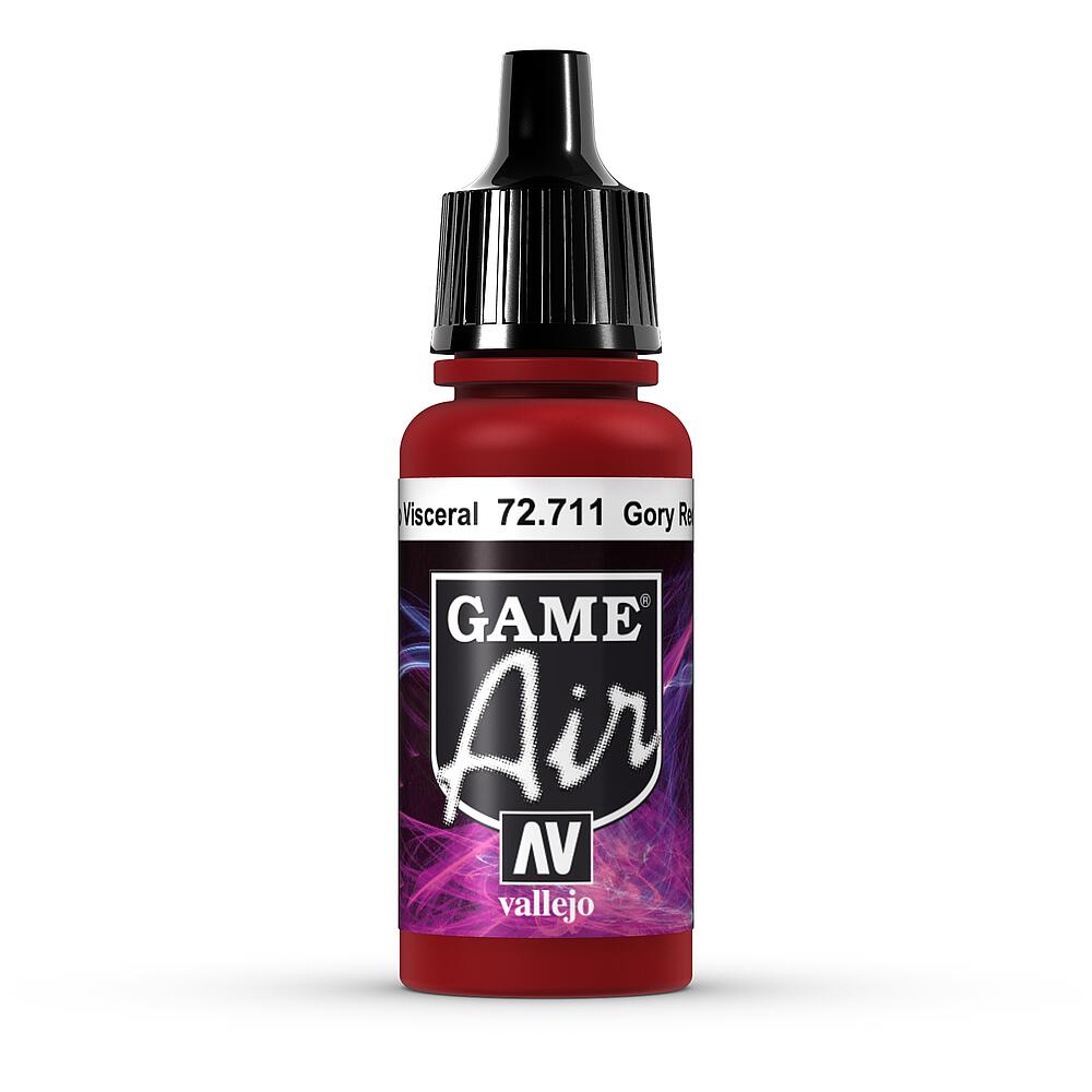 [VALLEJO 72711  ] VALLEJO 72711  Gory Red, 17 ml 