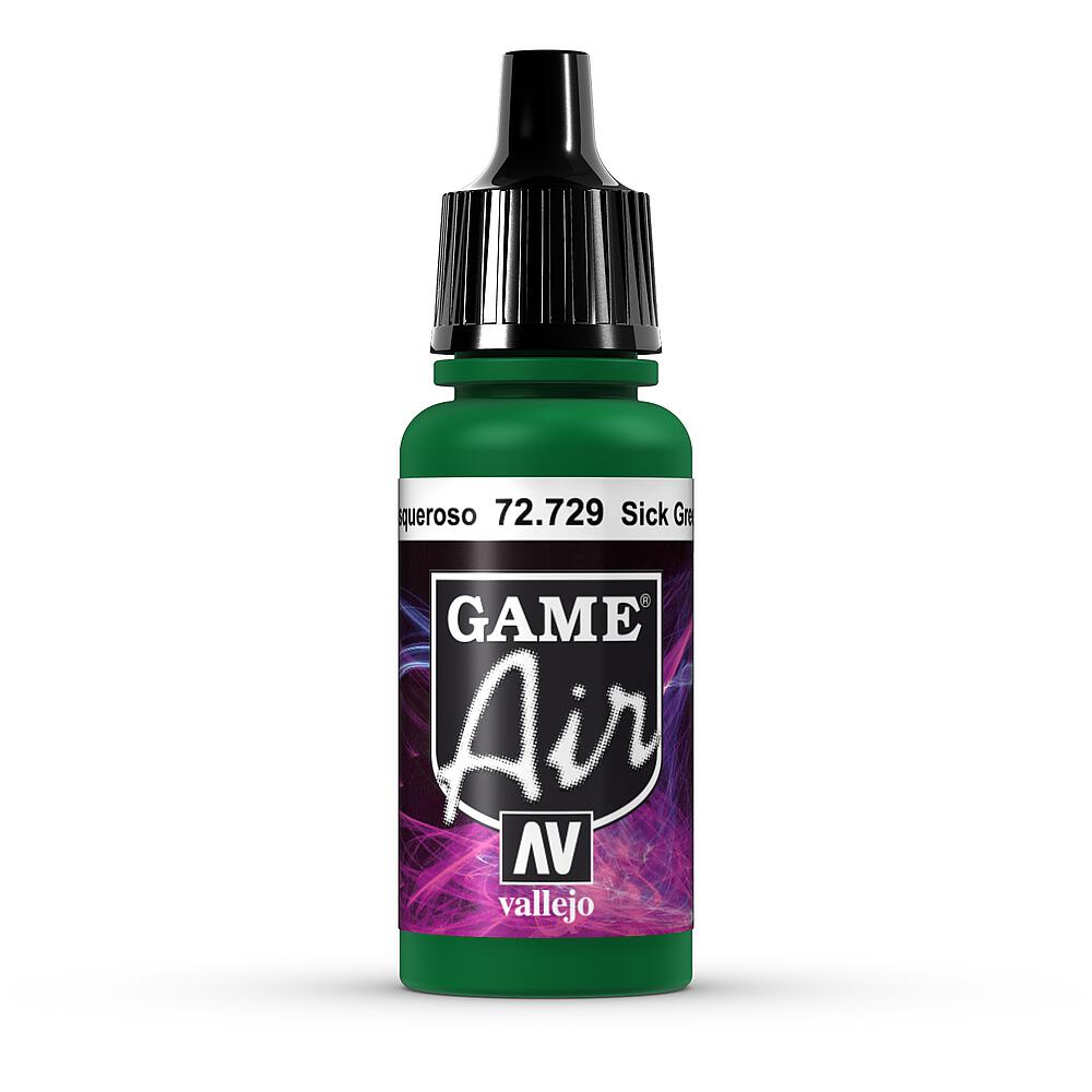 VALLEJO 72729  Sick Green, 17 ml 