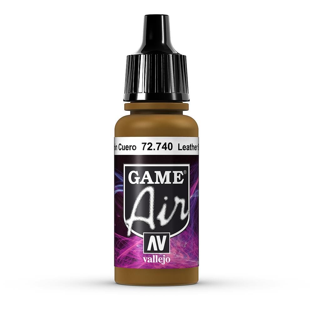 VALLEJO 72740  Leather Brown, 17 ml 