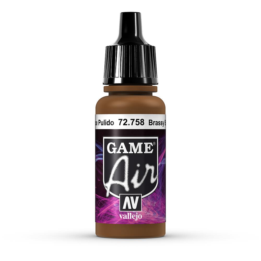 VALLEJO 72758  Brassy Brass, 17 ml 