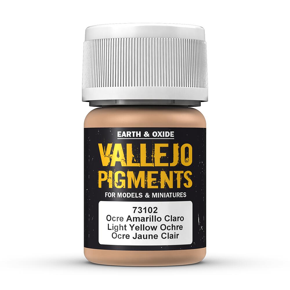 VALLEJO 73102  Ocre, jaune clair, 30 ml 