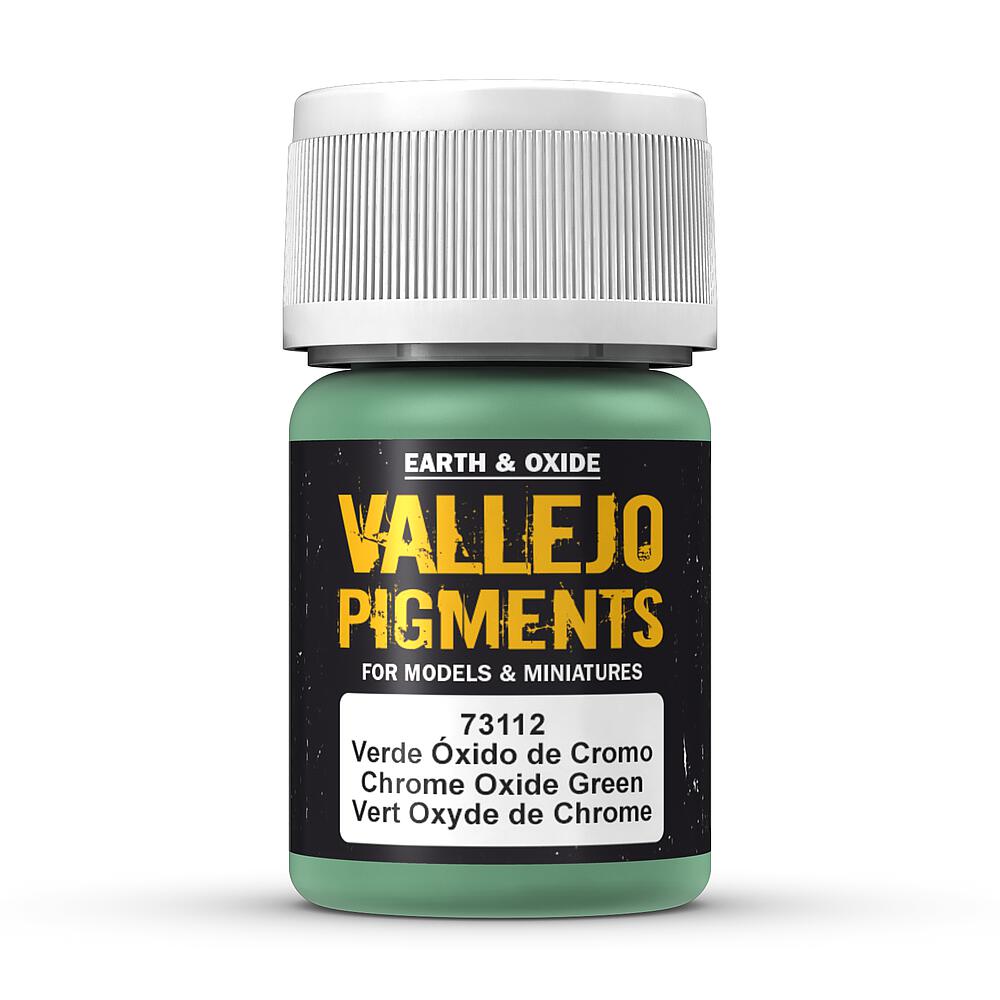 VALLEJO 73112  Oxyde de chrome, vert, 30 ml 