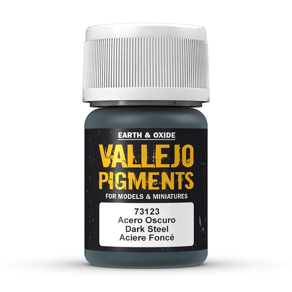 VALLEJO 73123  Acier foncé, 30 ml 