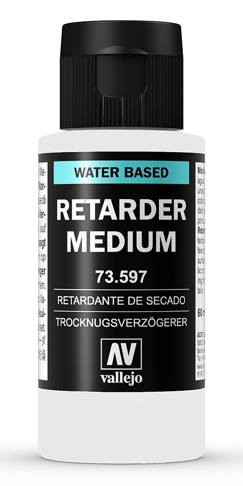 VALLEJO 73597  Lasure, retardateur de séchage, 60 ml 