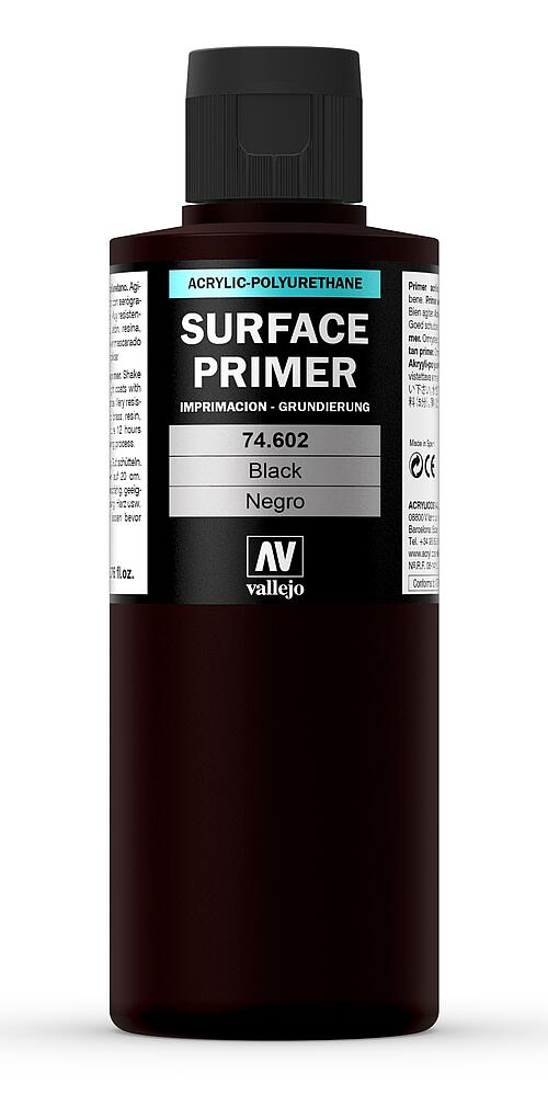 VALLEJO 74602  Noir, 200 ml 