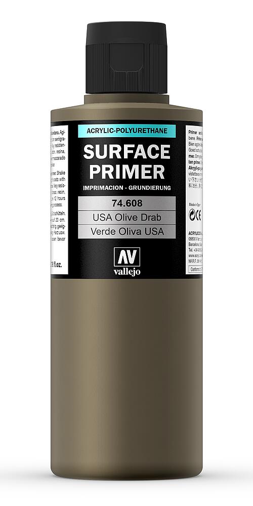 [VALLEJO 74608  ] VALLEJO 74608  US gris olive, 200 ml 
