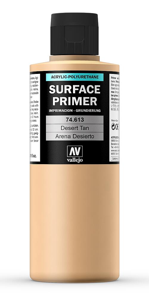 VALLEJO 74613  Brun du désert, couleur de base, 200 ml 