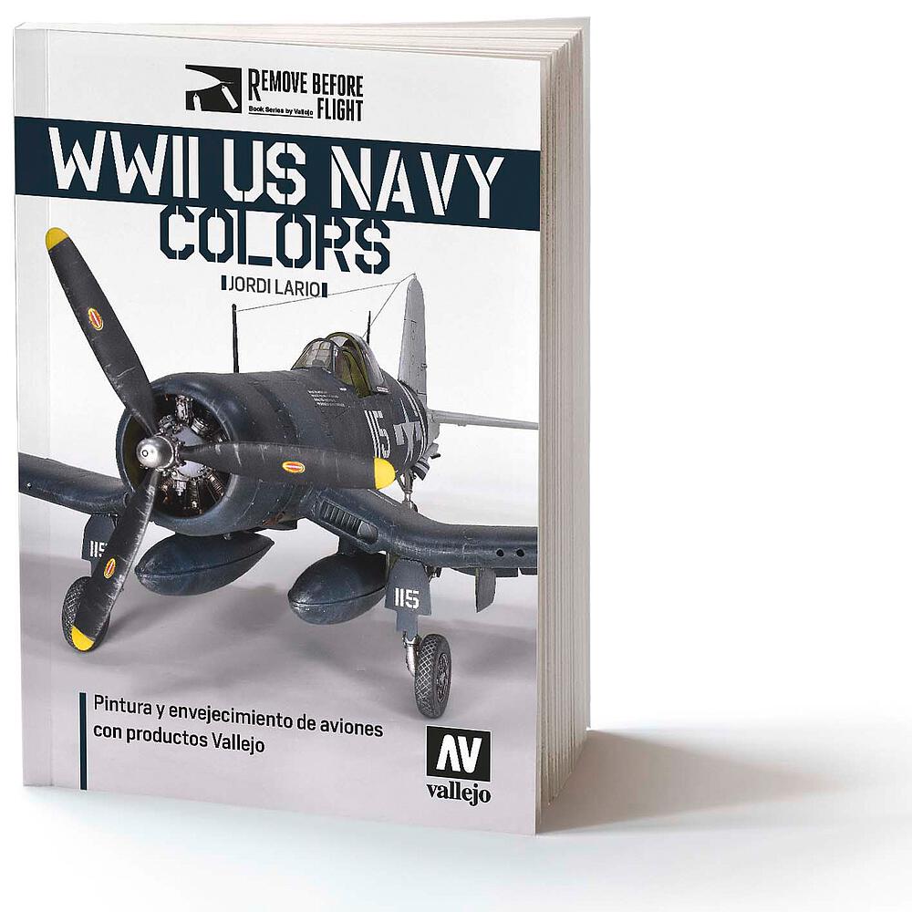 VALLEJO 75024  Livre : US Navy Farben WWII, en anglais 