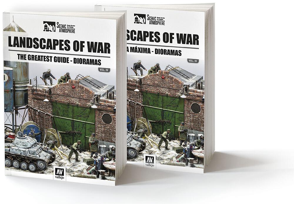 VALLEJO 75026  Livre : Landscape of War, Vol. 4, anglais, 120 pages 