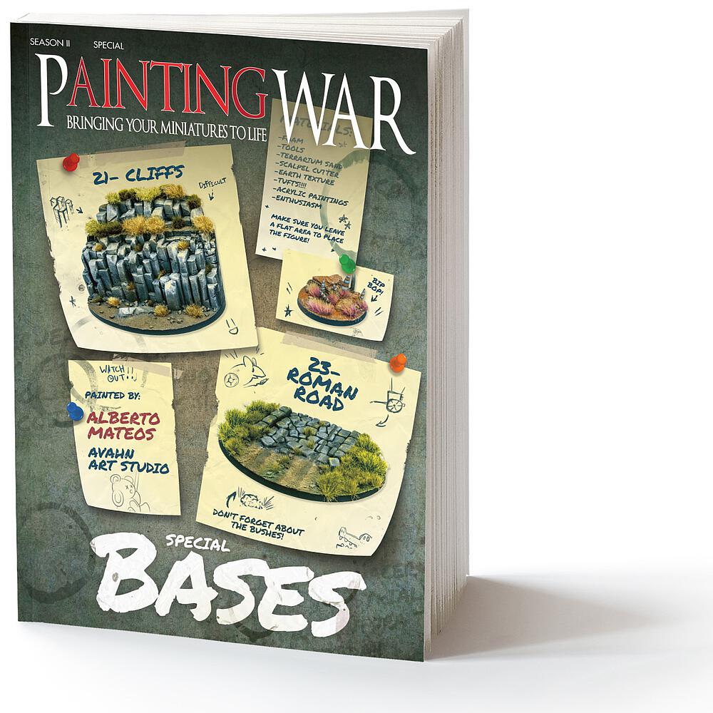 VALLEJO 75045  Livre : Painting War Bases, uniquement en anglais 