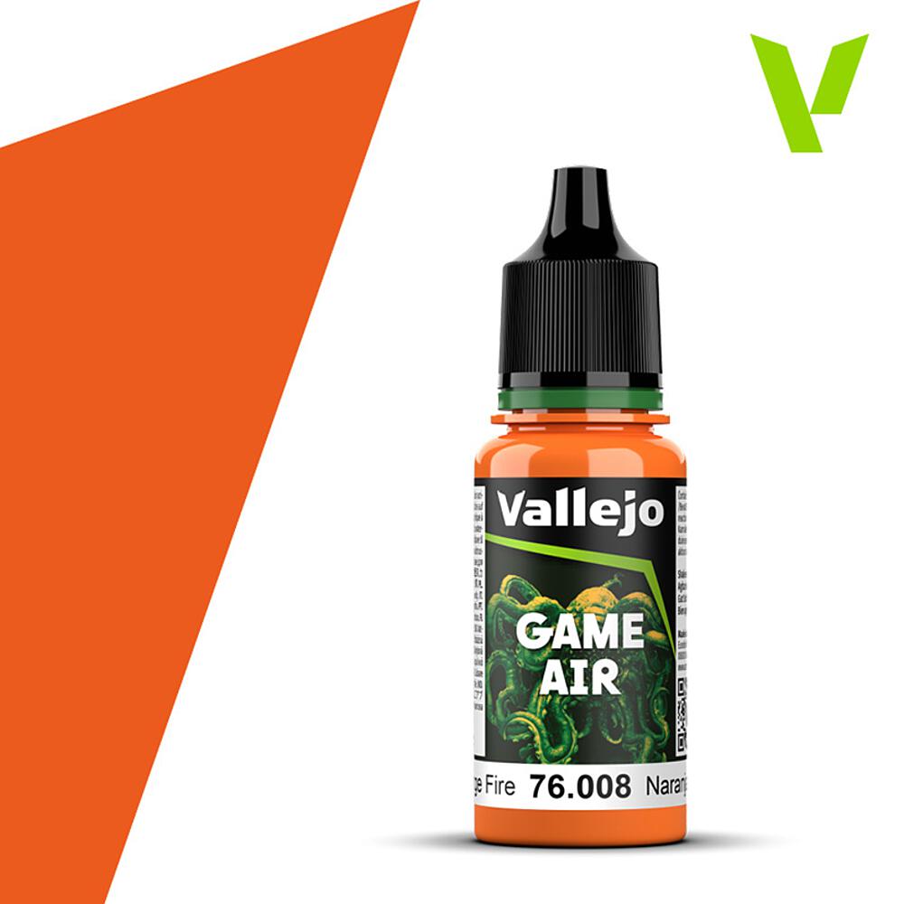 VALLEJO 76008  Feu orange, 18 ml 