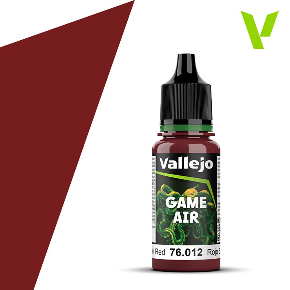 VALLEJO 76012  Rouge écarlate, 18 ml 