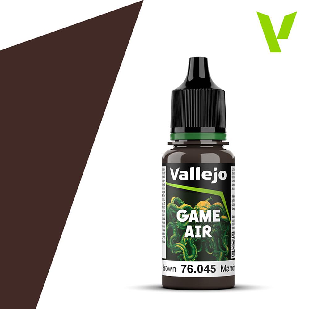 VALLEJO 76045  Brun charbonneux, 18 ml 
