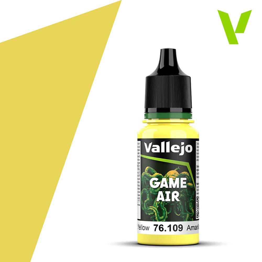 [VALLEJO 76109  ] VALLEJO 76109  Jaune toxique, 18 ml 