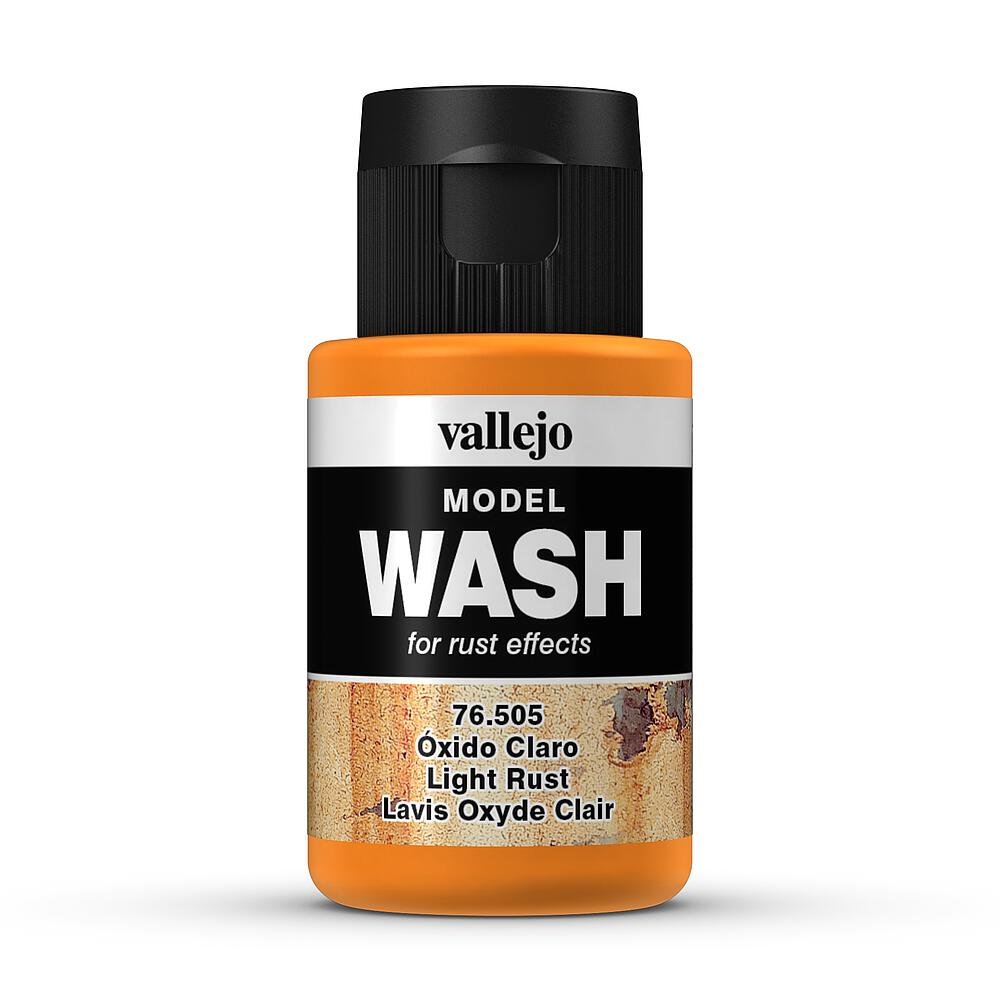 VALLEJO 76505  Wash-Color, Rouille claire, 35 ml 