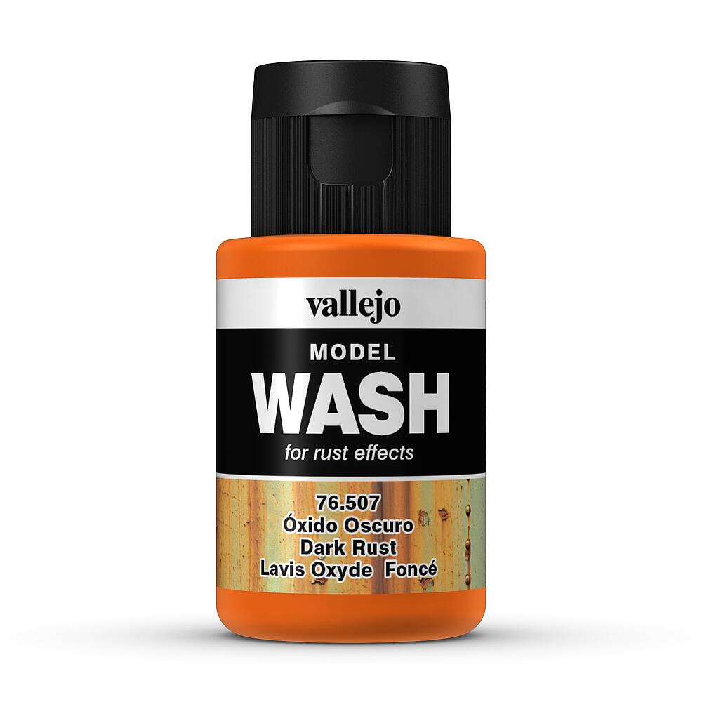 VALLEJO 76507  Wash-Color, Rouille foncée, 35 ml 