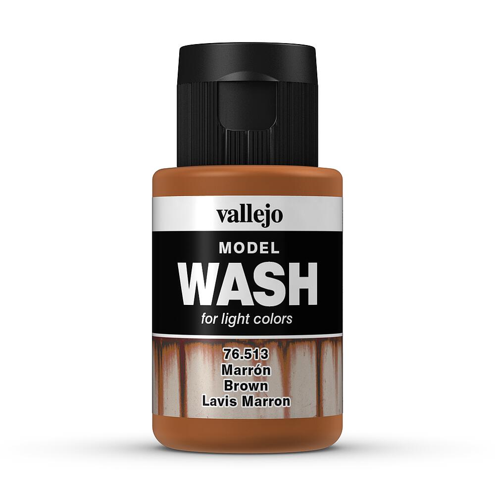 VALLEJO 76513  Wash-Color, brun, 35 ml 