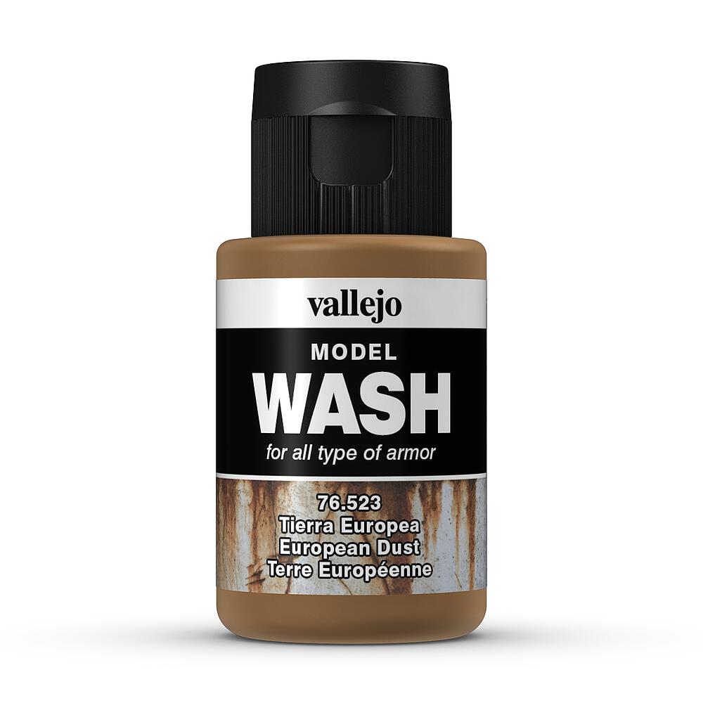 VALLEJO 76523  Wash-Color, Poussière européenne, 35 ml 