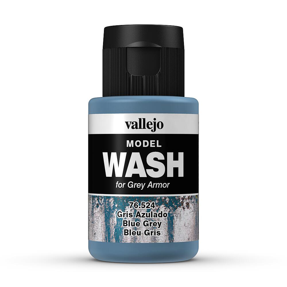VALLEJO 76524  Wash-Color, Gris bleu, 35 ml 