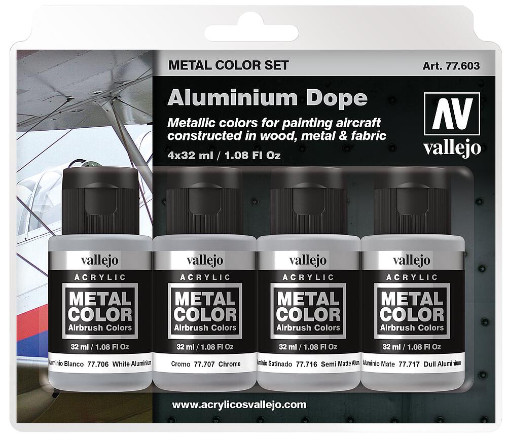 VALLEJO 77603  Kit de peinture, métal, peinture pour bois 