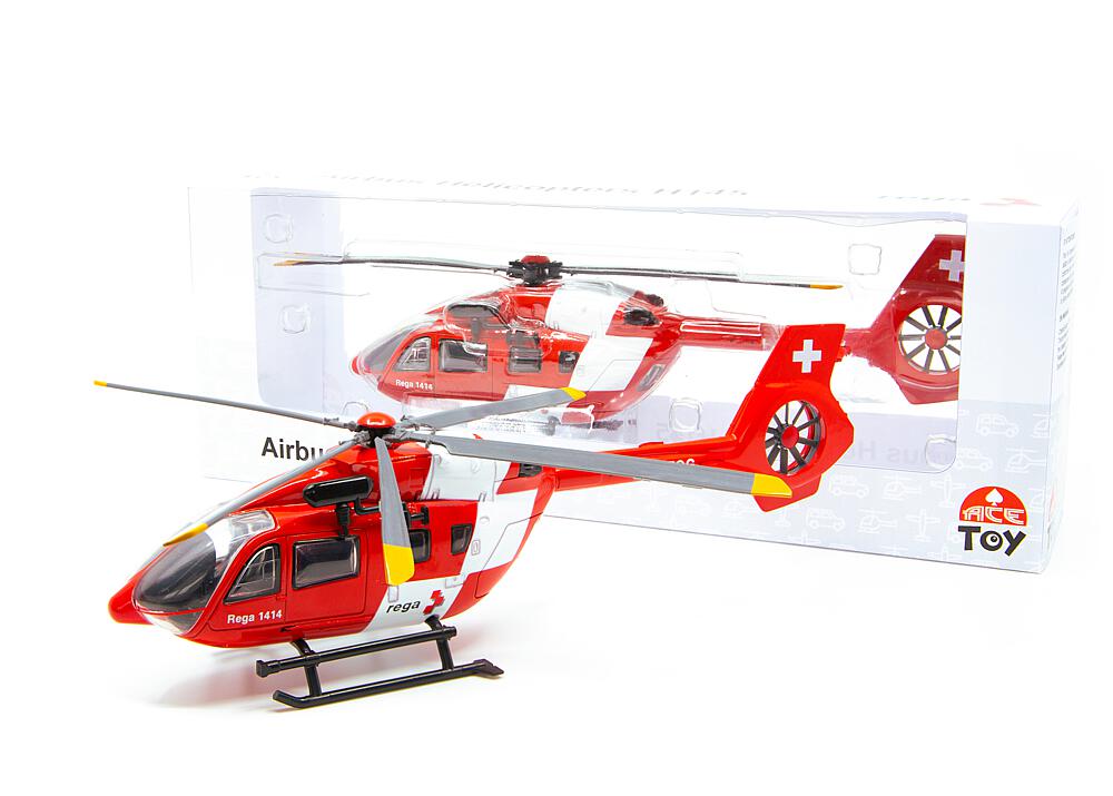 ACE 81001104  ACE Toys Airbus Helicopters H145 REGA Midi avec 5 pales de rotor 