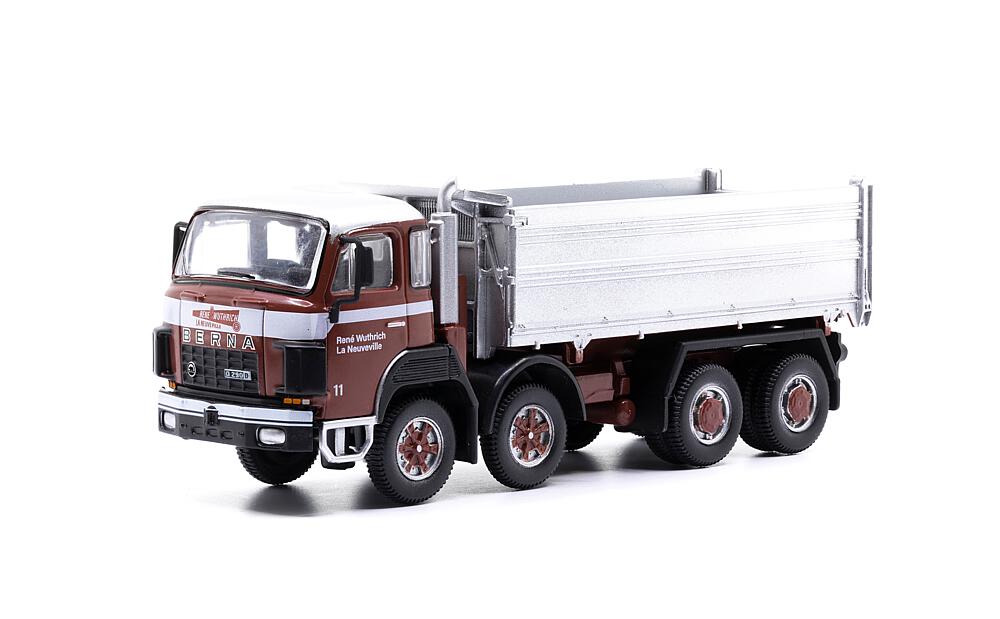 ACE 85002309  1/87 Berna D290B F8x4 Benne basculante Wuthrich 
