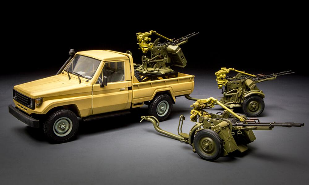 MENG MODEL VS-005  1/35 Pick-up avec ZPU 2 