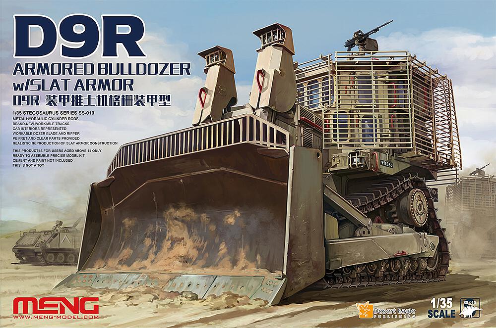MENG MODEL SS-010  1/35 Caterpillar D9R bulldozer avec blindage 
