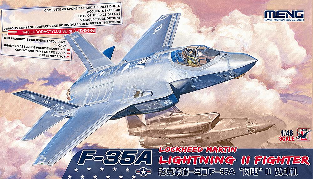 MENG MODEL LS-007  1/48 Lockheed Martin F-35A Lightning II 