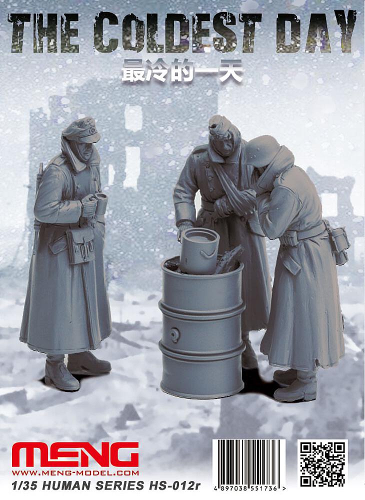 MENG MODEL HS-012r  1/35 Le jour le plus froid, set de figurines 