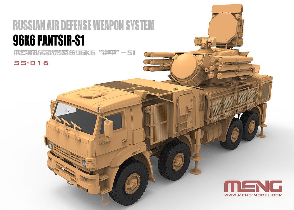 MENG MODEL SS-016  1/35 96K6, Pantsir S1 