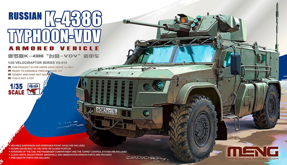 MENG MODEL VS-014  1/35 K-4386 Typhoon-VDV 