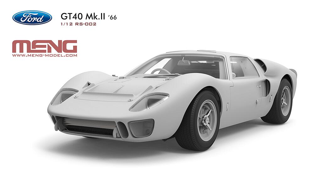 MENG MODEL RS-002  1/12 Ford GT40 MK II 