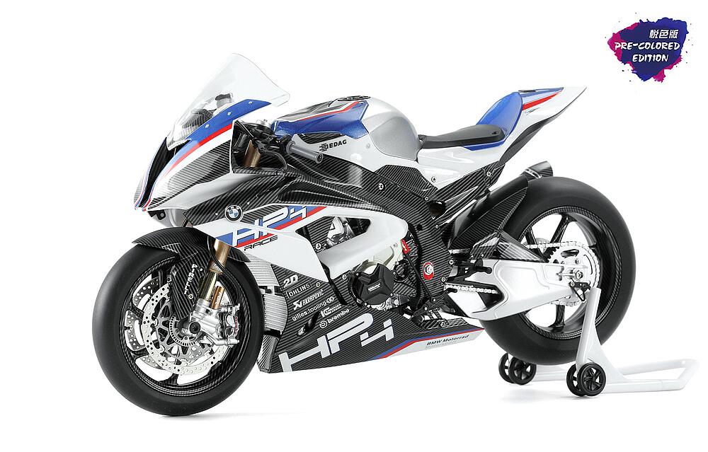 MENG MODEL MT-004S  1/9 BMW HP4 Race, colorée 