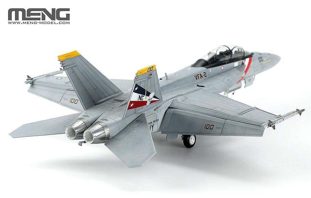 MENG MODEL LS-016  1/48 Boeing F/A-18F Super Hornet, Bounty hunters 