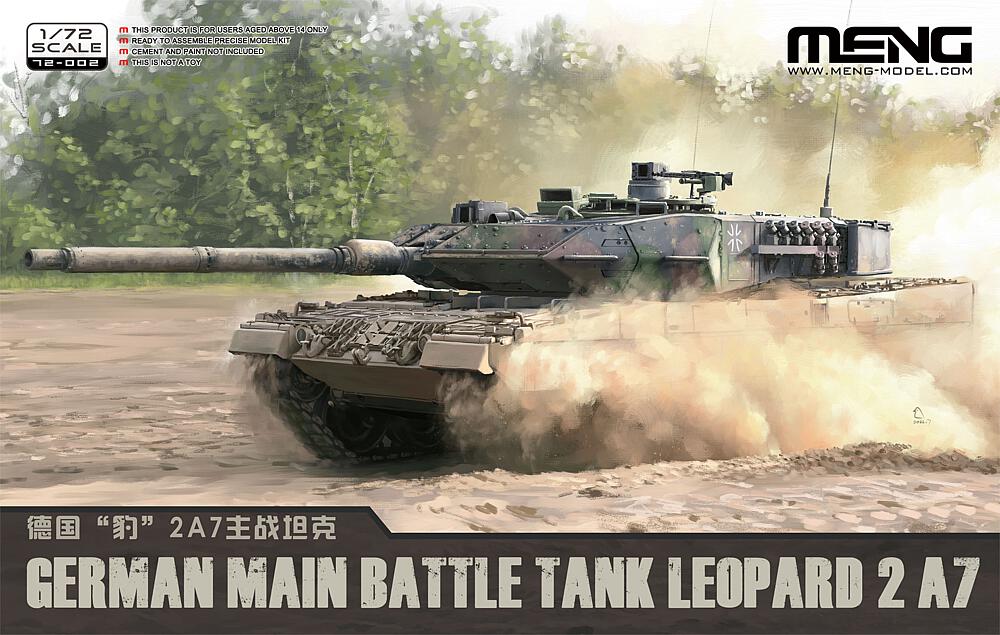 MENG MODEL 72-002  1/72 Léopard 2A7 
