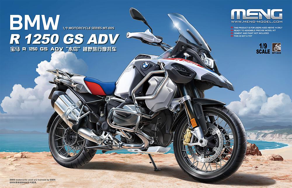 MENG MODEL MT-005  1/9 BMW R1250 GS ADV 