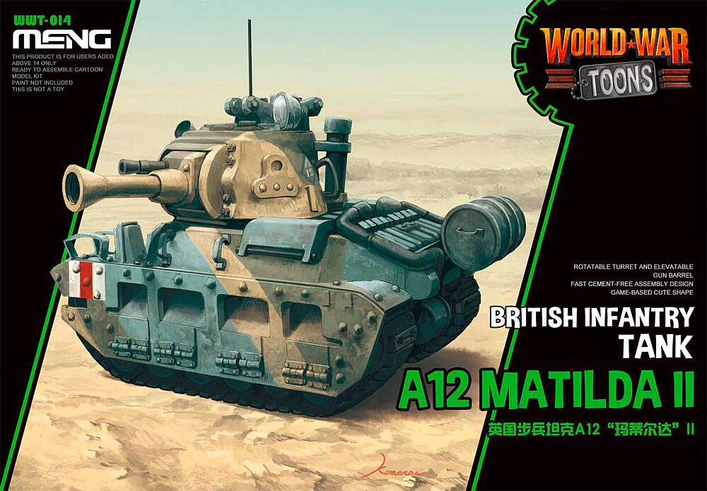 MENG MODEL WWT-014  A12 Matilda 