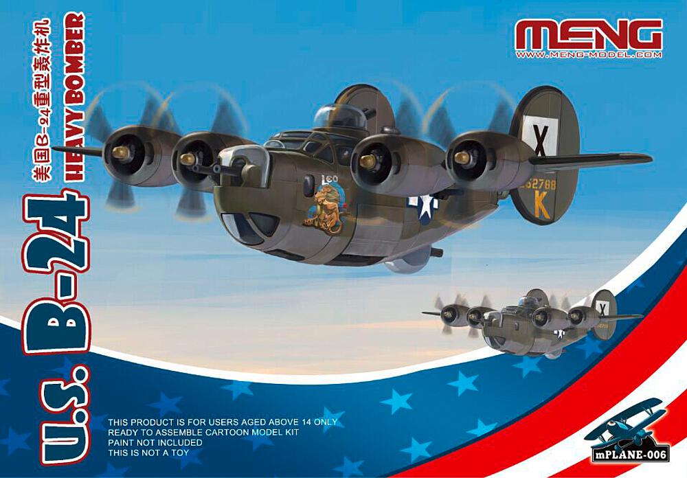 MENG MODEL mPlane-006  Bombardier B-24 