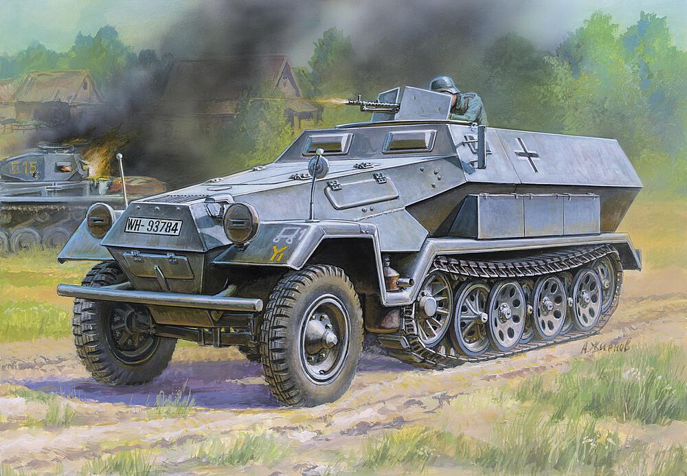 ZVEZDA 3572  1/35 Hanomag Sd.Kfz.251/1 Ausf.B 