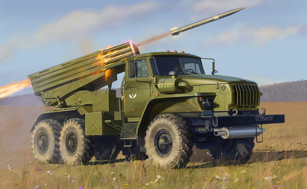 ZVEZDA 3655  1/35 BM-21 degré 