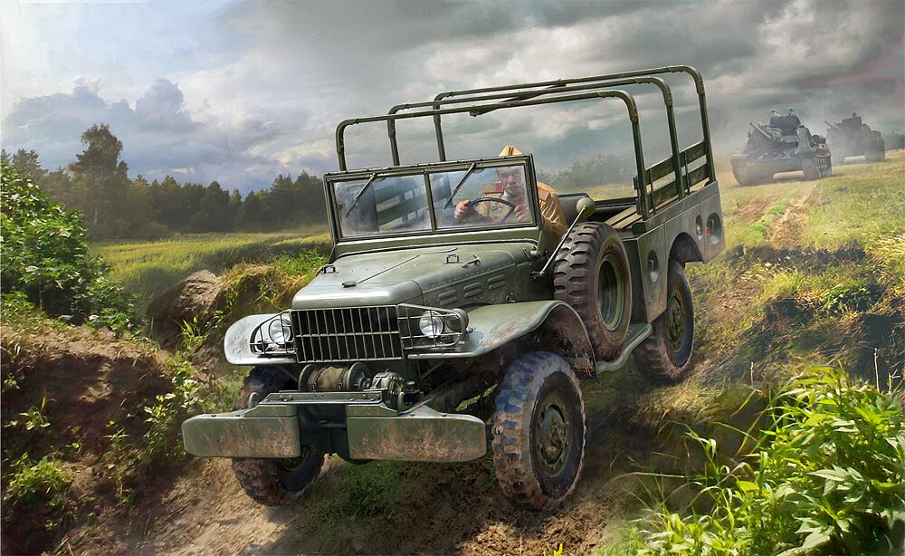 ZVEZDA 3664  1/35 Dodge WC-52 