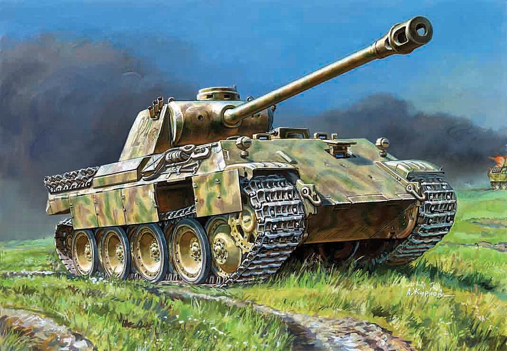 ZVEZDA 3678  1/35 Panther Ausf.D 