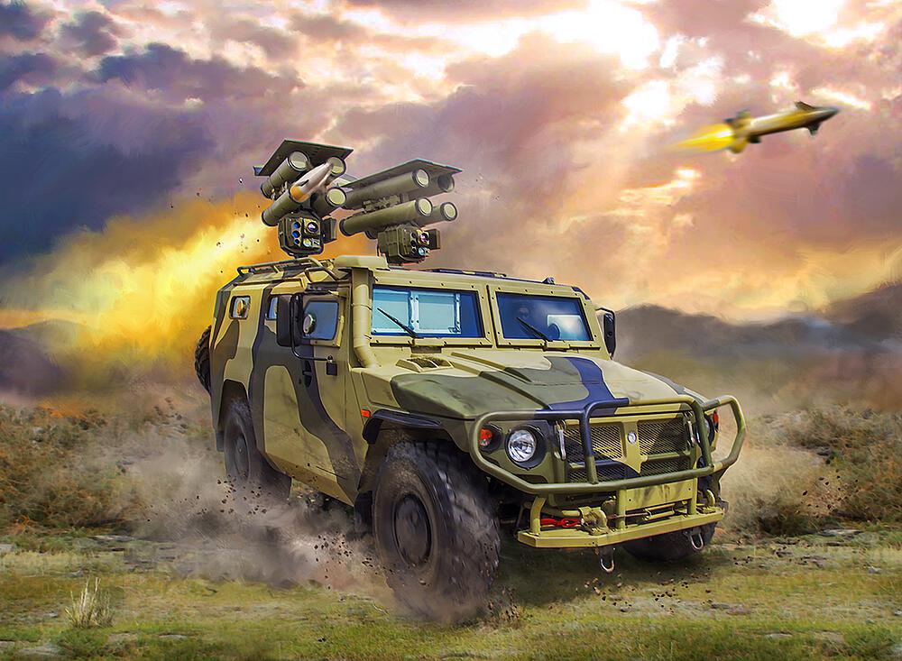 ZVEZDA 3682  1/35 GAZ Cornet 