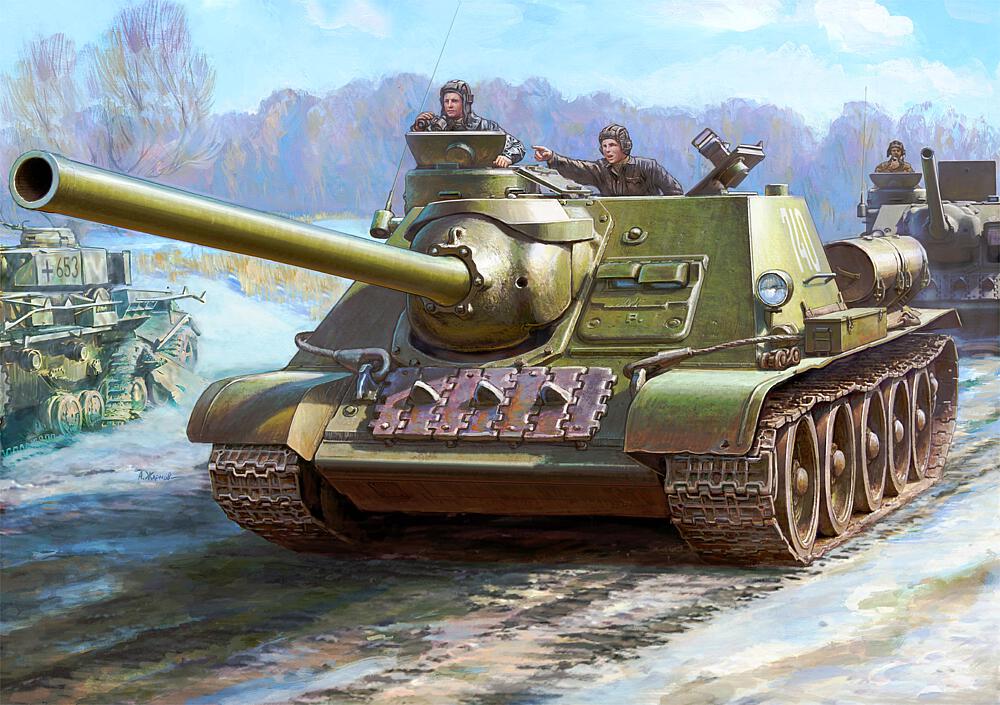 ZVEZDA 3688  1/35 SU-100 