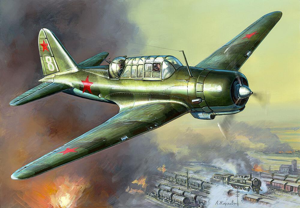 ZVEZDA 4805  1/48 SU-2 