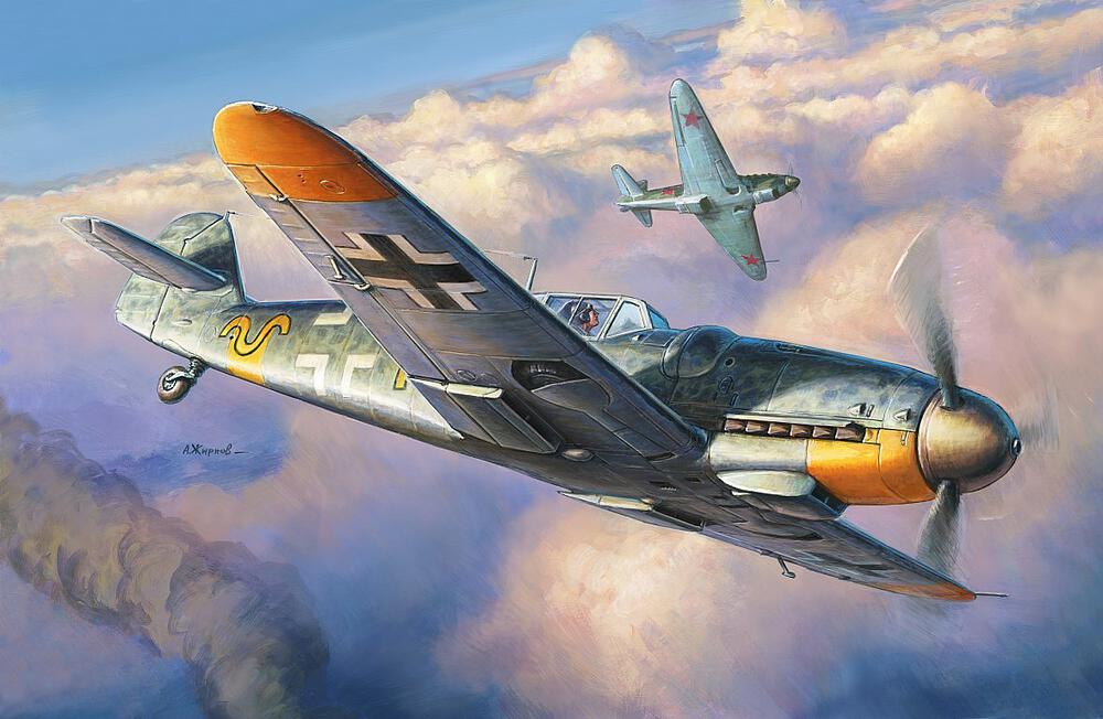 ZVEZDA 4816  1/48 Messerschmitt Bf-109 G6 
